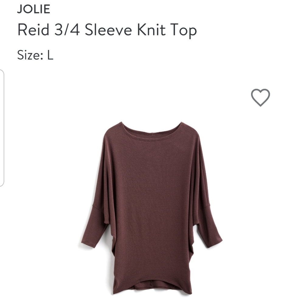 Jolie Reid top NWT